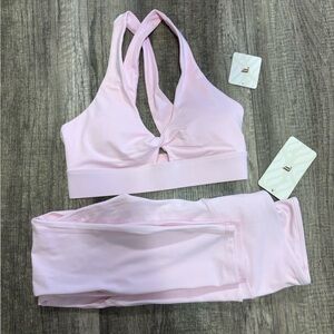 Pink Women's Fabletics active Set